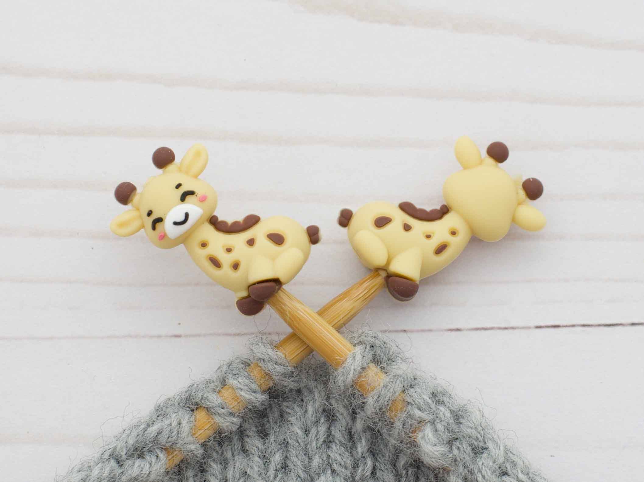Giraffe | Stitch Stoppers Point Protectors Knitting