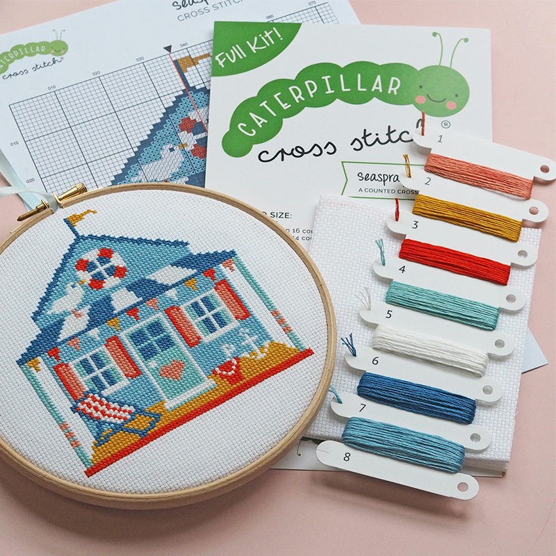 Seaspray Cottage - Cross Stitch Kit