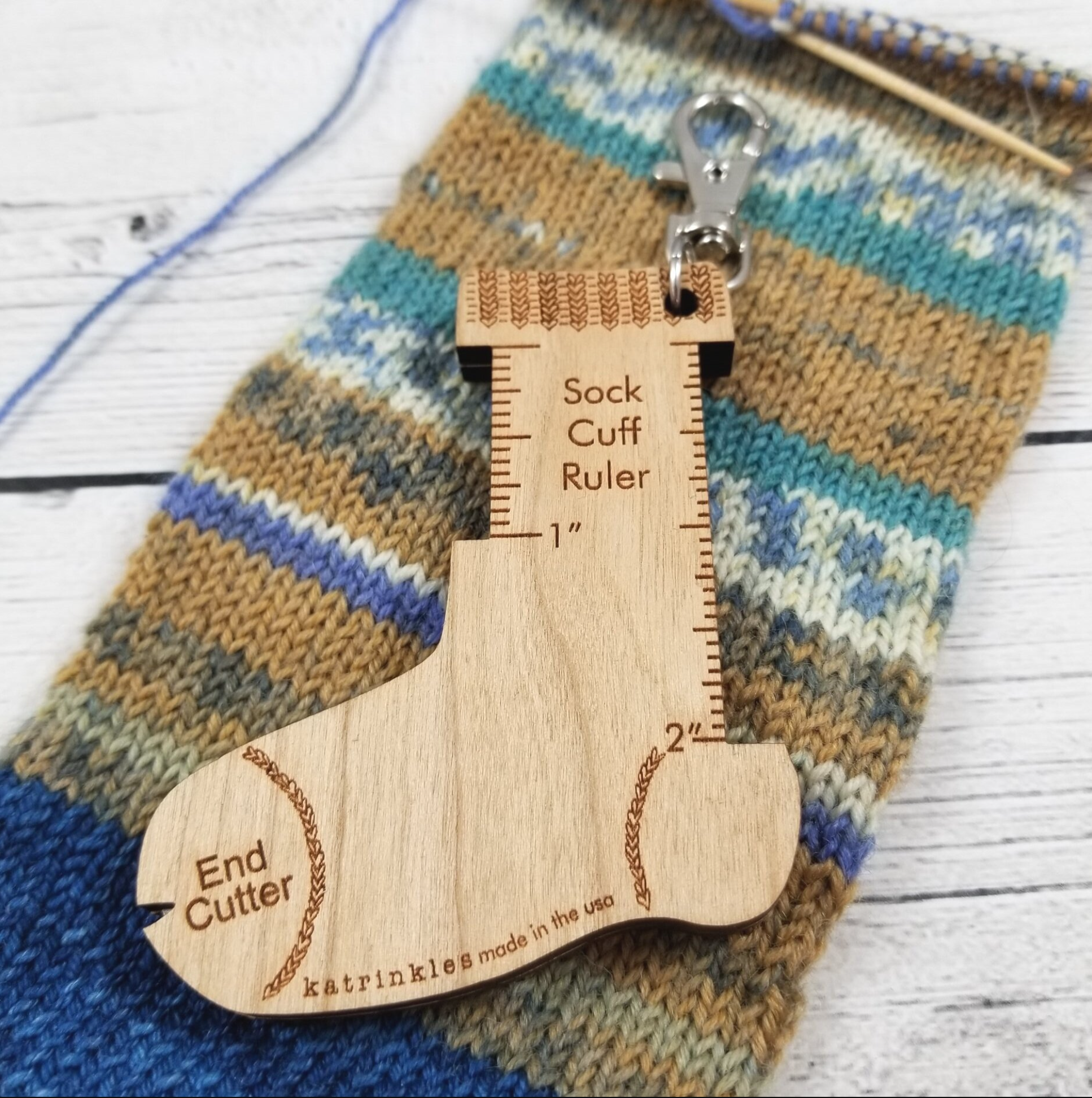 Sock Multi-Tool with Yarn Cutter