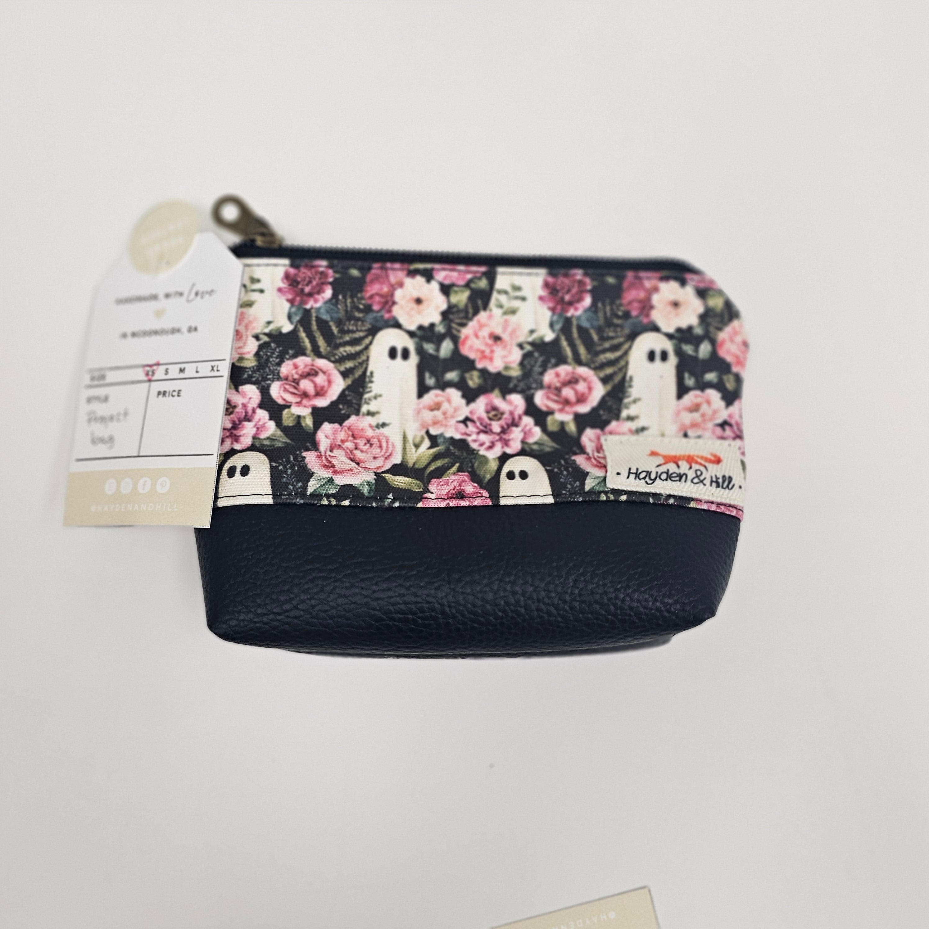 Floral Ghosties Project Bag