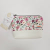Moth & Flowers w/White Background Project Bag