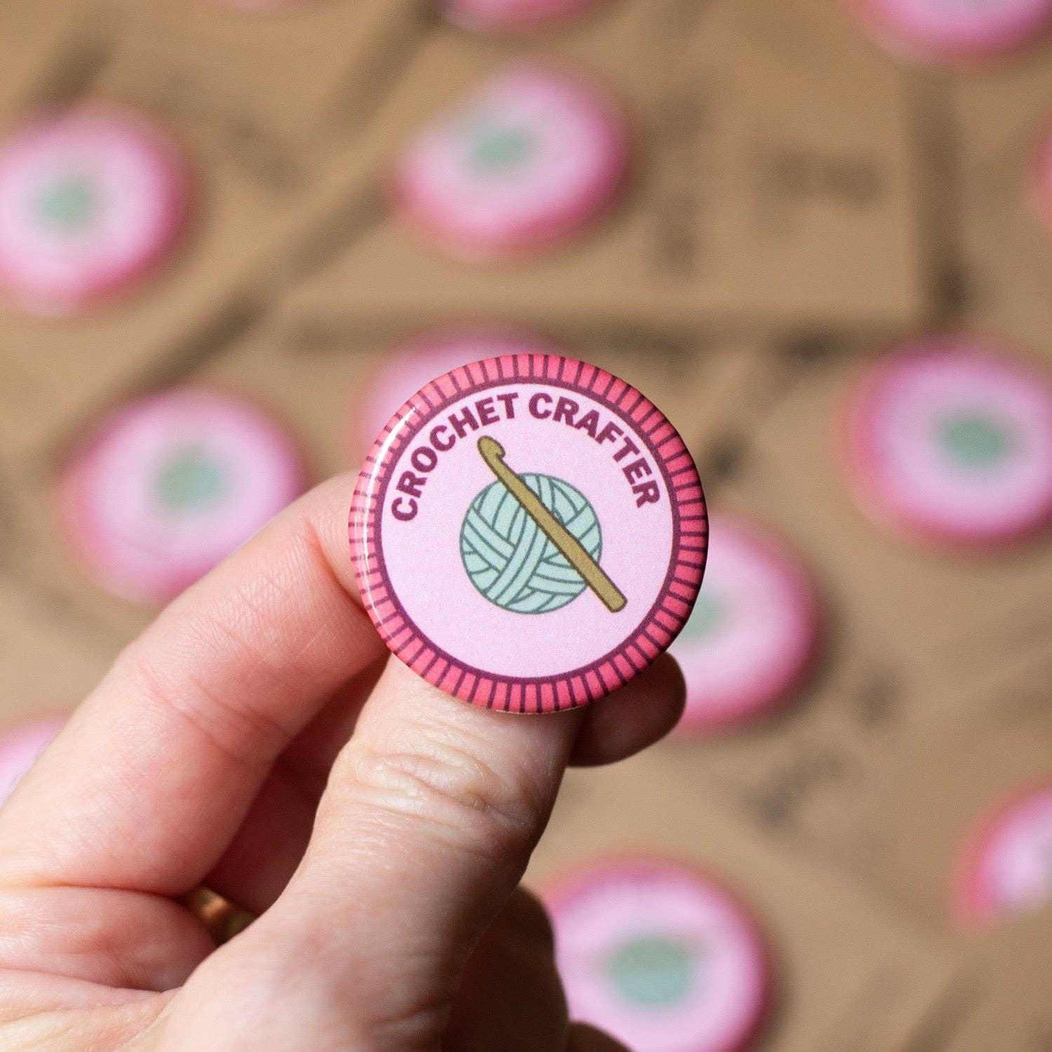 Crochet Crafter Crocheting Merit Badge