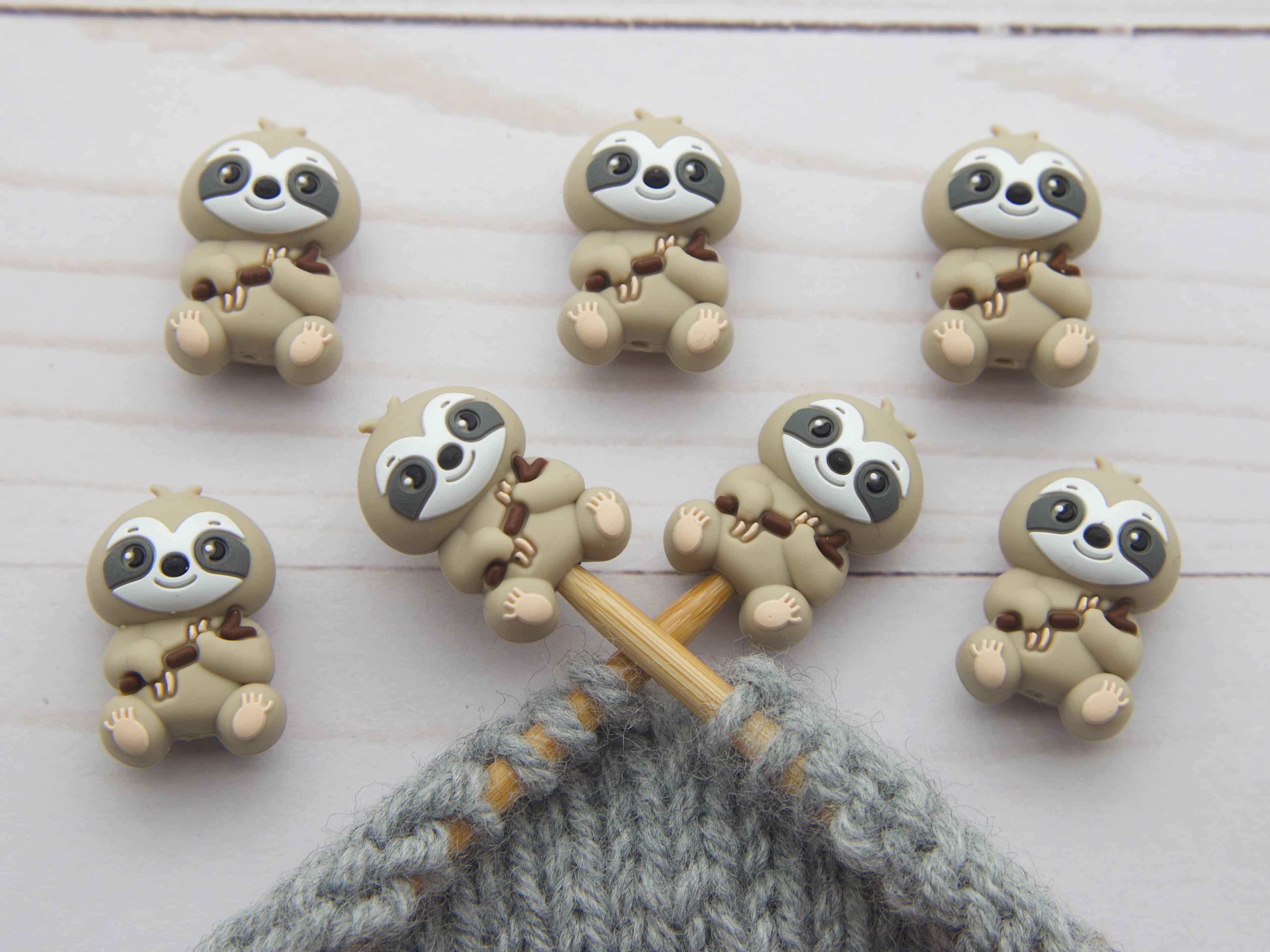 Little Sloth | Stitch Stoppers Knitting Notions
