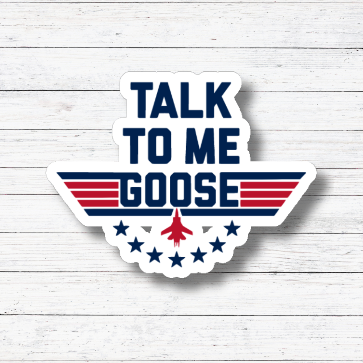 Goose-80s Movie Sticker