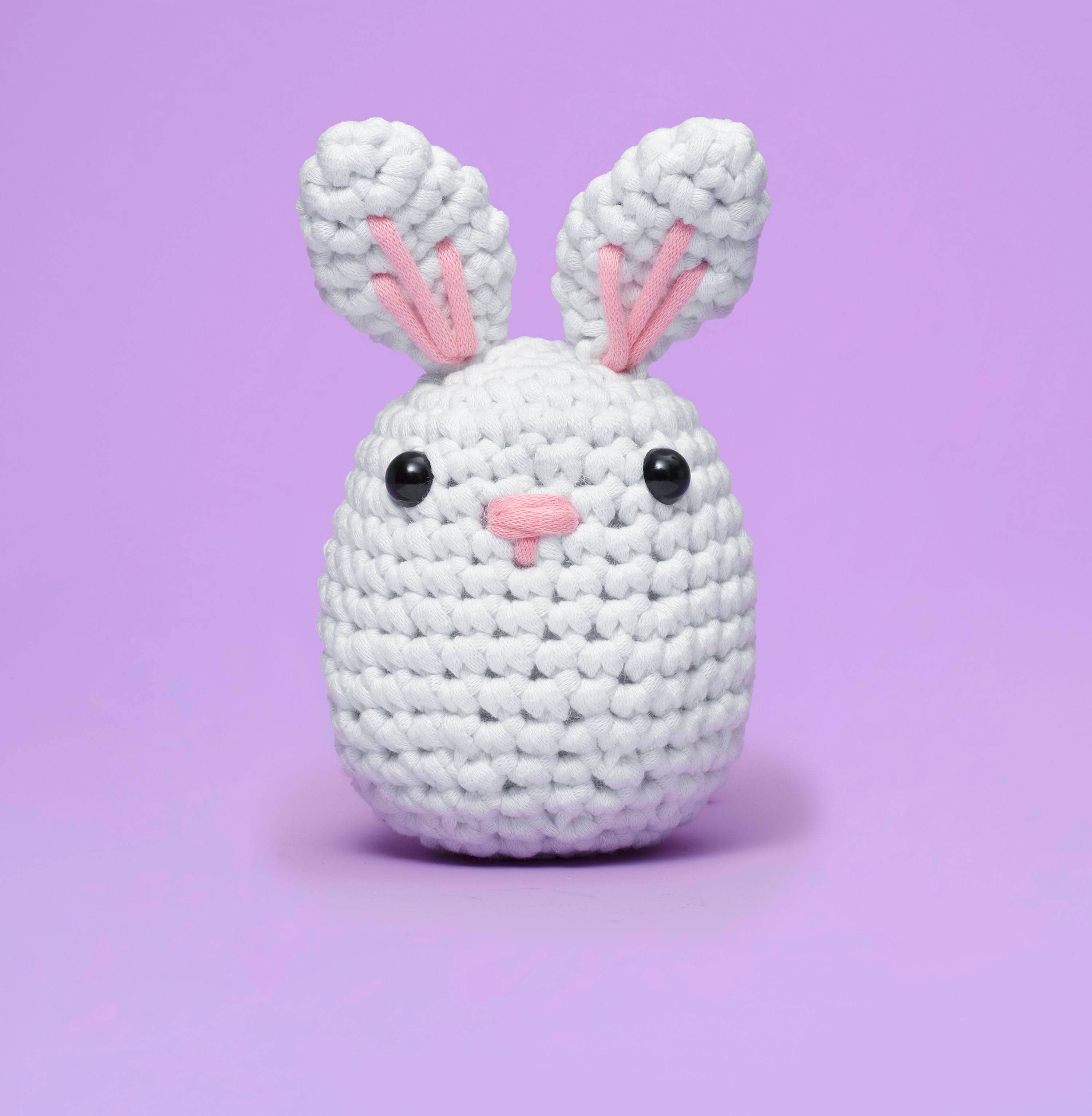 Jojo the Bunny Beginner Crochet Kit – The Square Knot Crafts