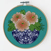 Peony Embroidery Kit