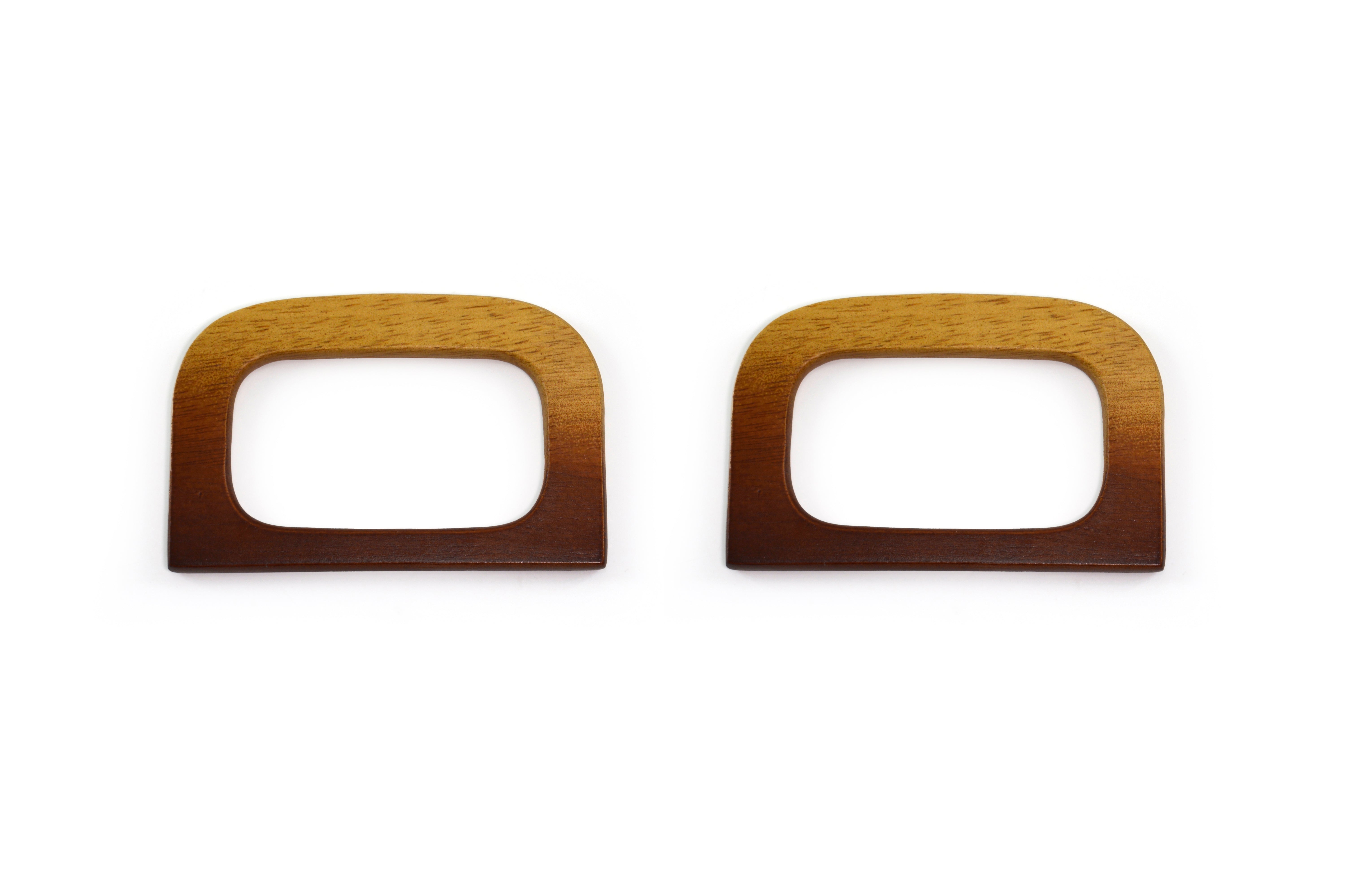 Degradê Wooden Purse Handle