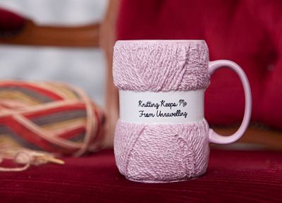 Knitting Mugs - Unravelling