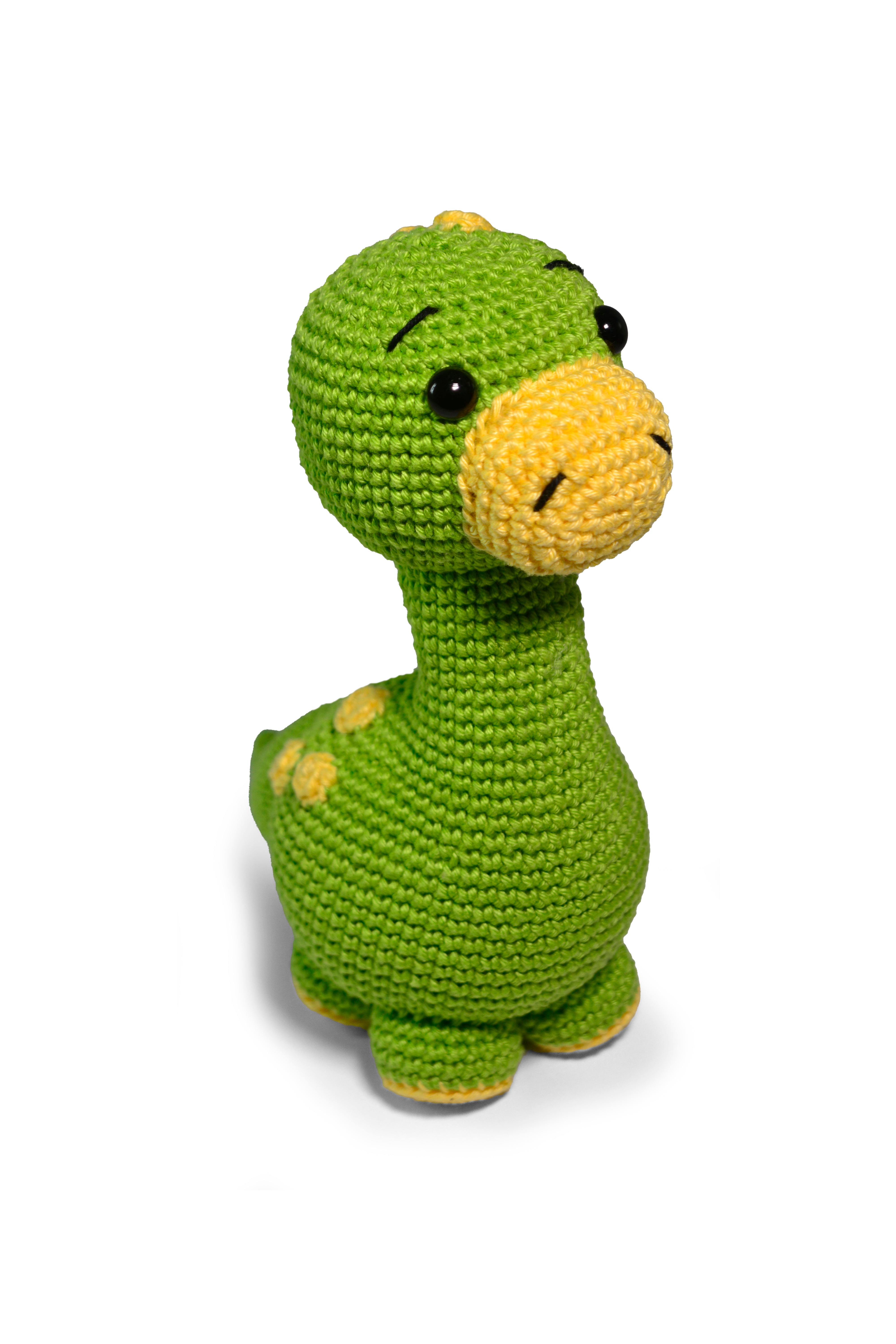 Amigurumi Kit Baby Dinos Collection - Baby Brontosaurus