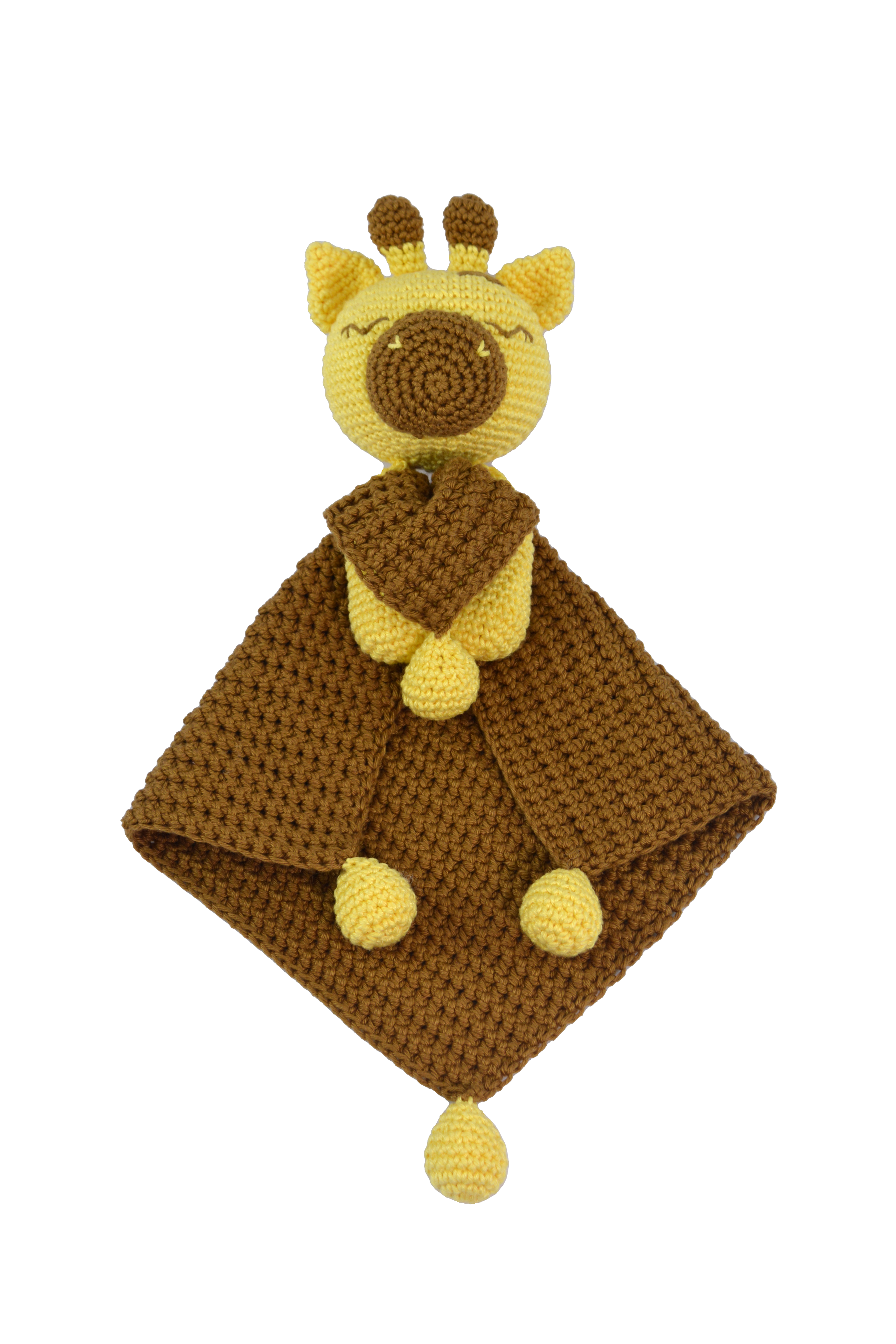 Amigurumi Kit Lovey Blanket Collection by Jonah Hands - Giraffe