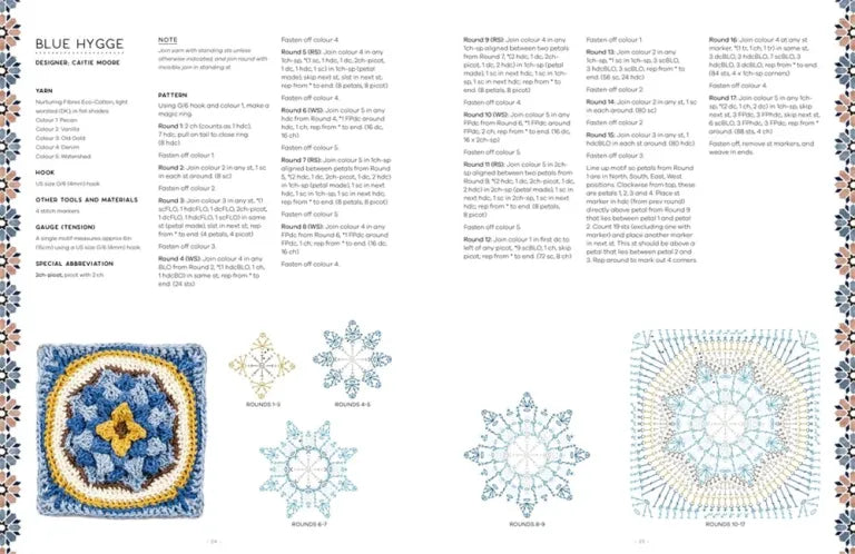 Crochet Flower Squares & Motifs