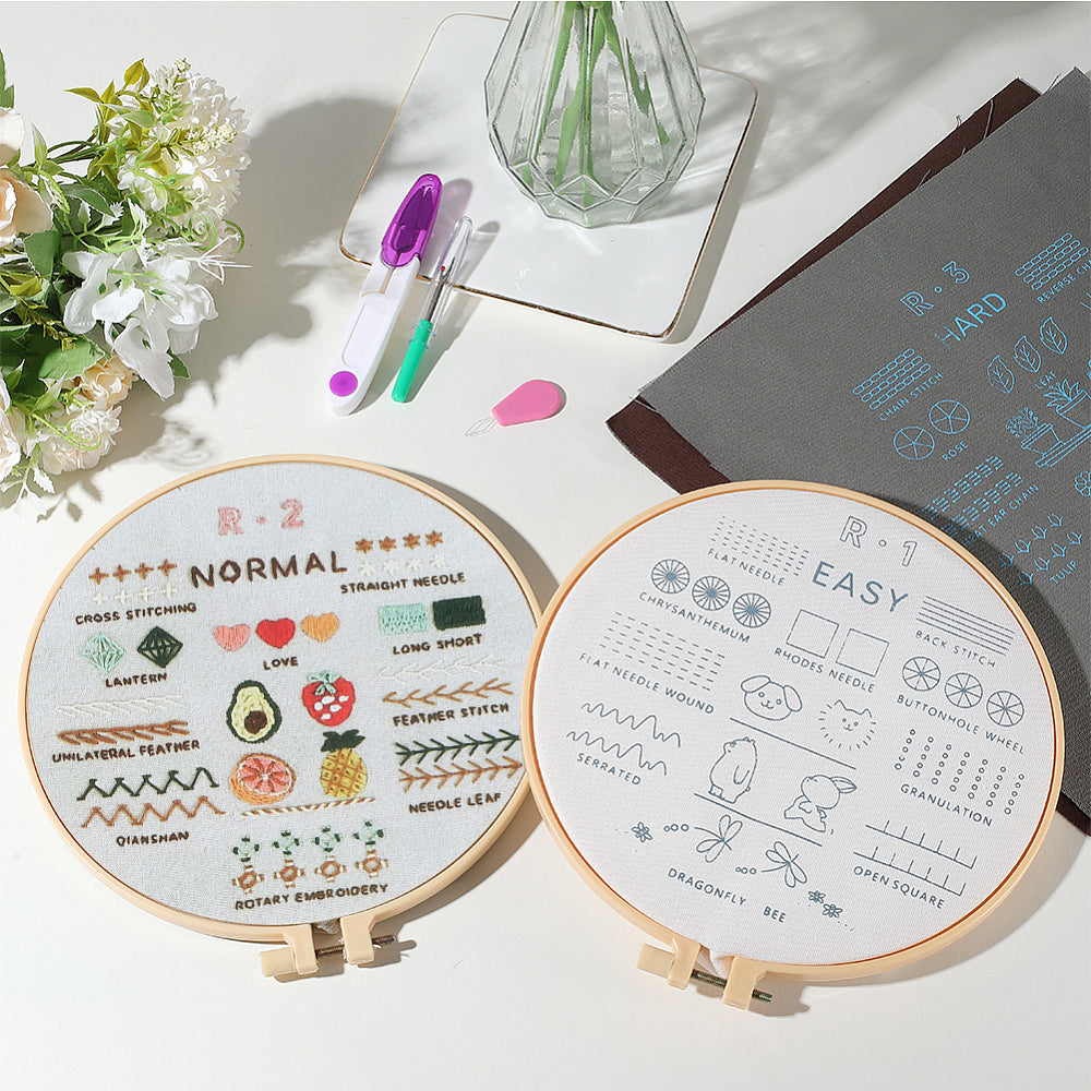 Progressive Mastery Embroidery Starter Kit – The Square Knot Crafts