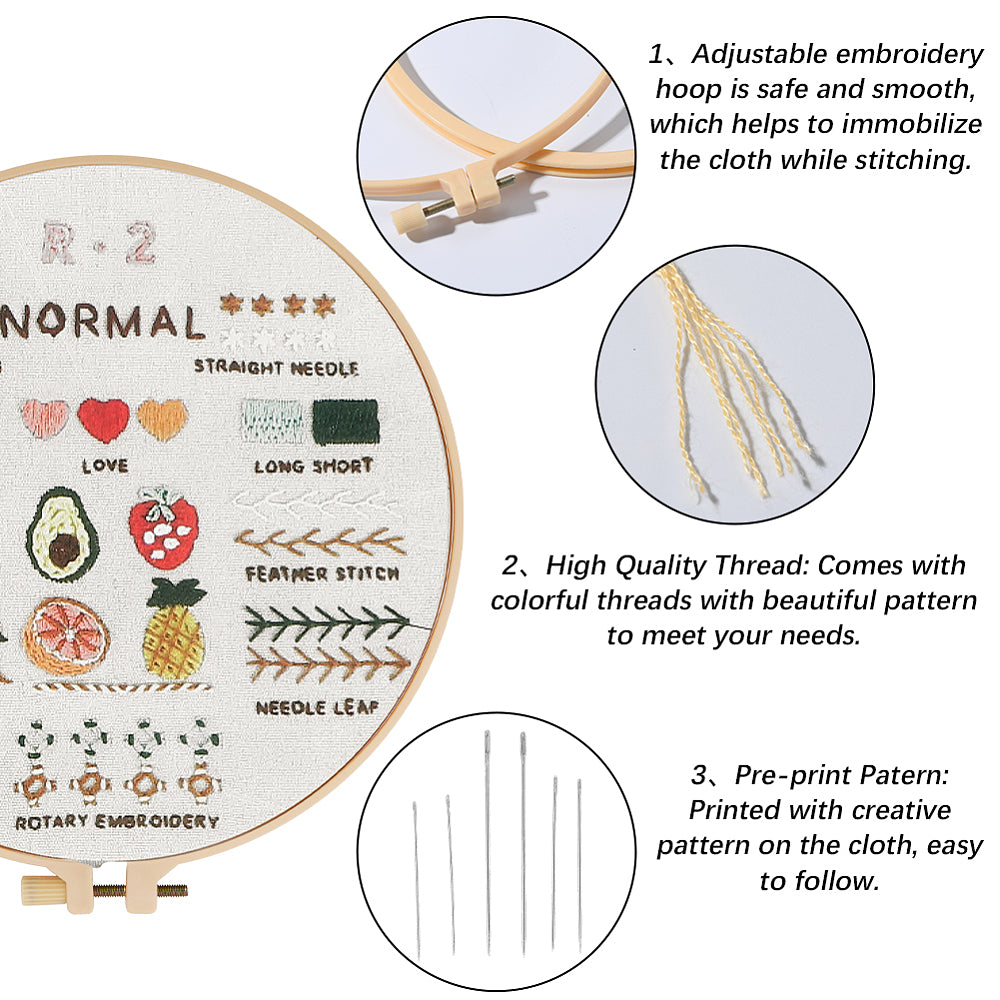 Progressive Mastery Embroidery Starter Kit – The Square Knot Crafts