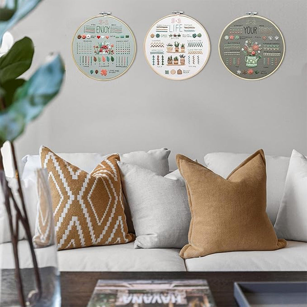 Progressive Mastery Embroidery Starter Kit – The Square Knot Crafts