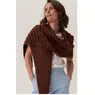 10919 Clam Shell Ribbed Shawl