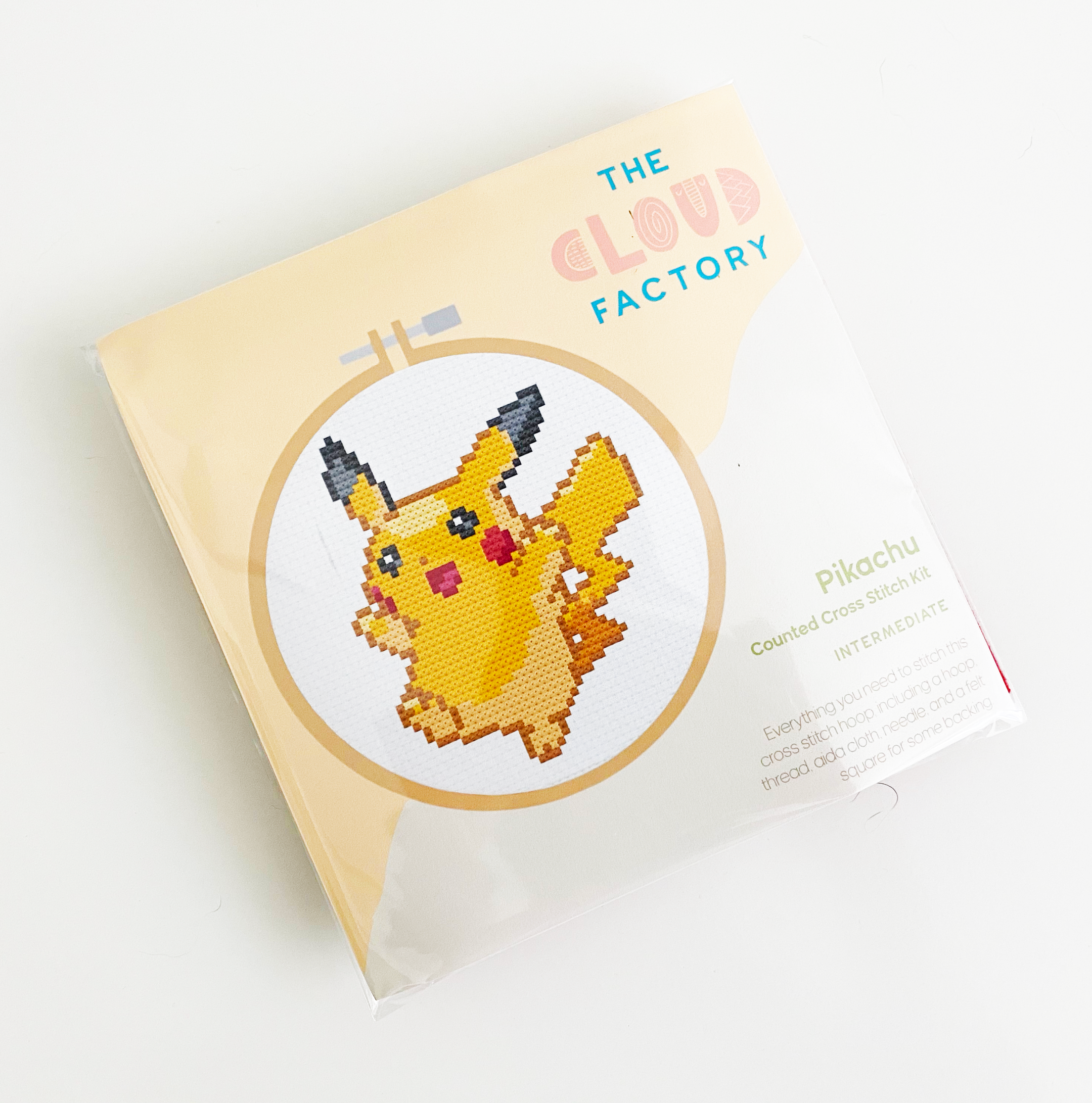 Pikachu - DIY Cross Stitch Kit