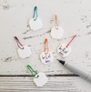 Write On / Wipe Off White Stitch Marker Set