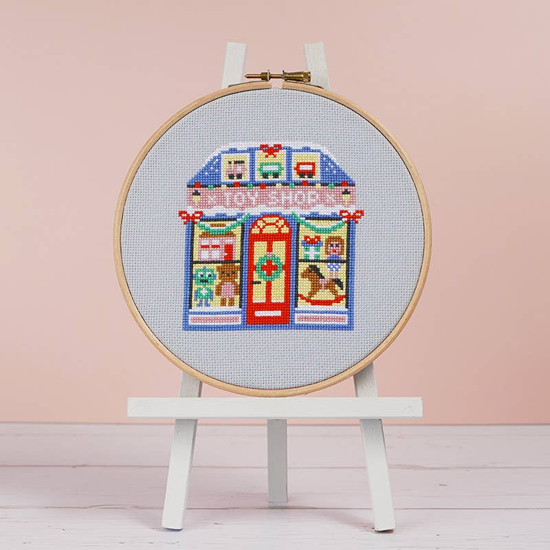 Jingle Bell Toy Shop - Cross Stitch Kit