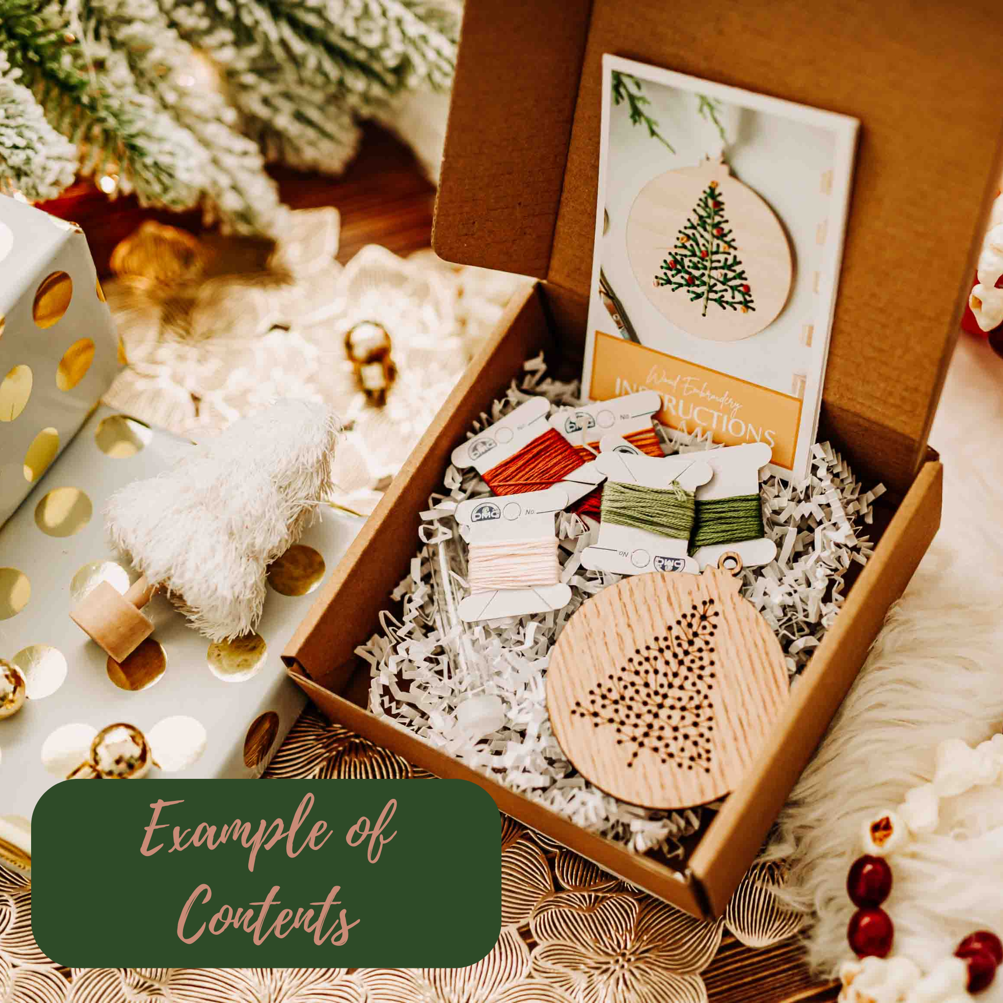 Floral US State DIY Embroidery Kit