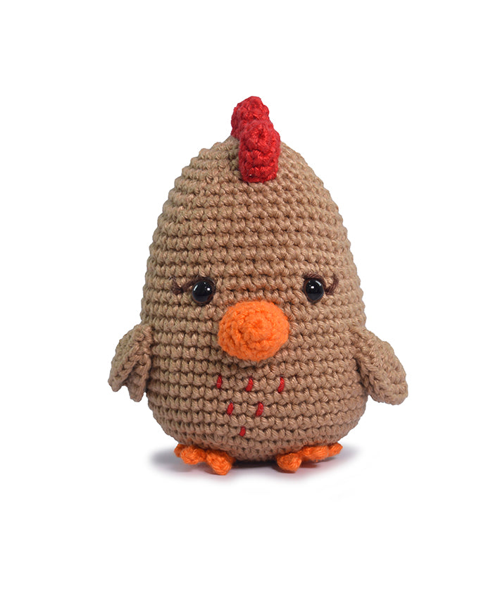 Amigurumi Kit Baby Farm Animal Collection - Hen