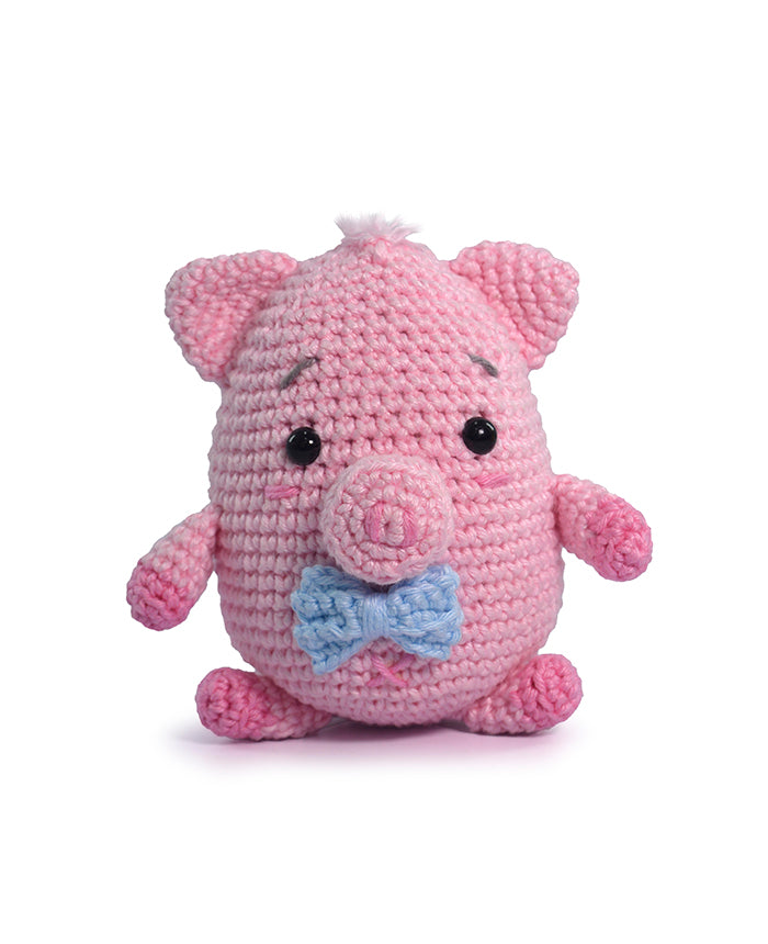 Amigurumi Kit Baby Farm Animal Collection - Piglet